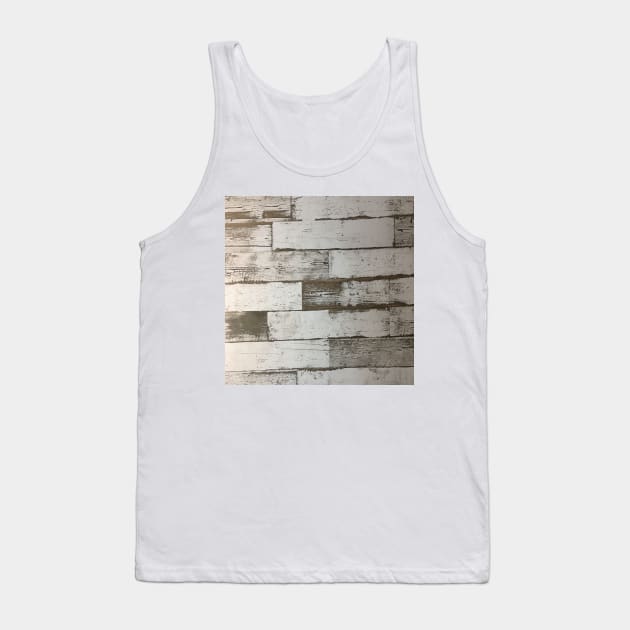 beachy shabby chic french country white barn wood Tank Top by Tina